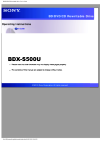 Sony ILCE-QX1 Quick Start Manual