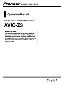 JVC KD-AVX1 Installation Manual