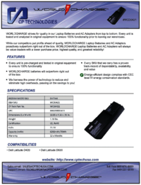 Velodyne CHT-10R User Manual