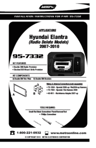Honda 2010 Odyssey User Manual