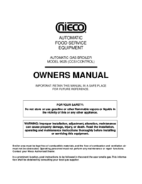 Echo CS-301 User Manual